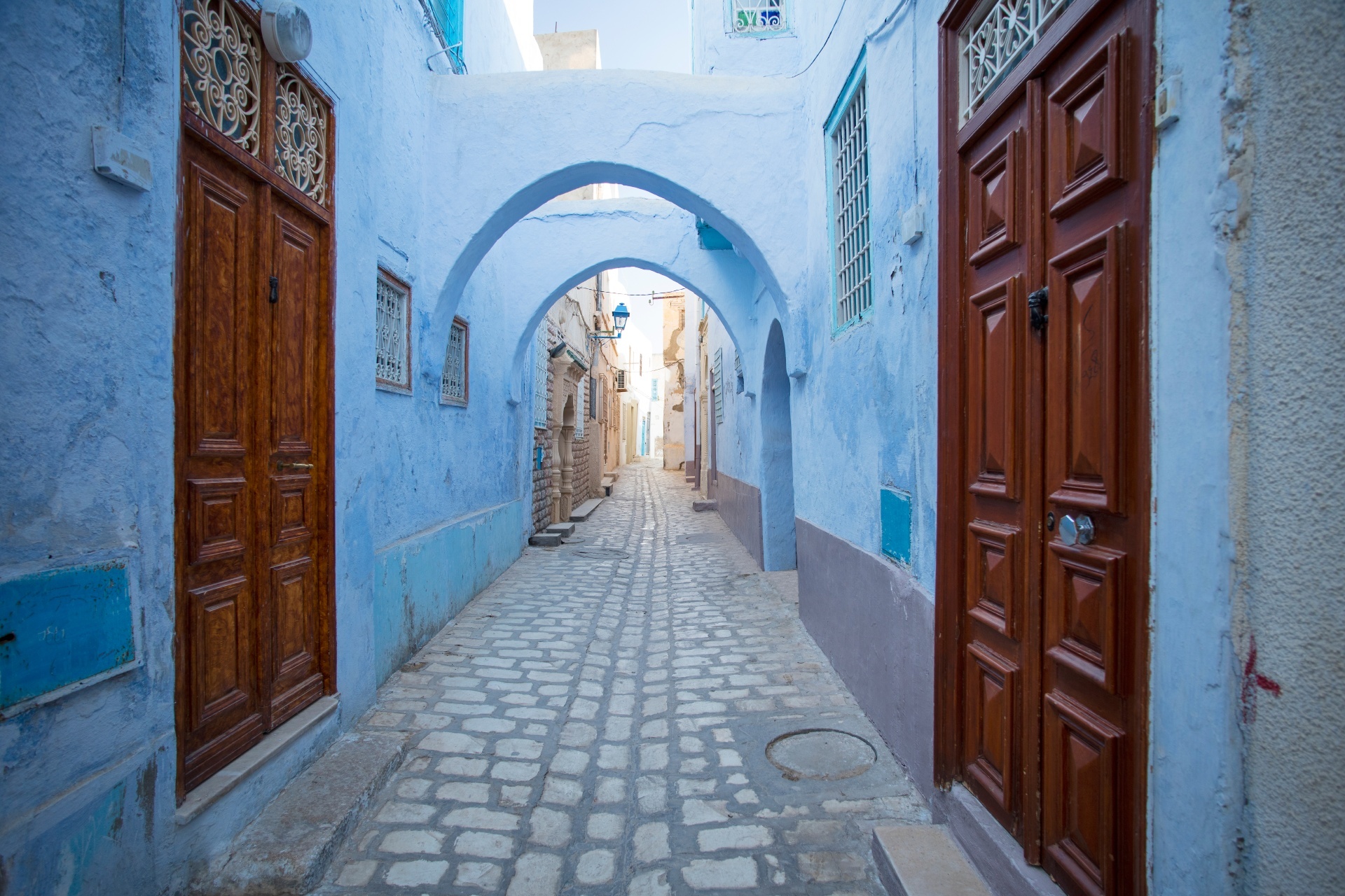 チュニジアの路地