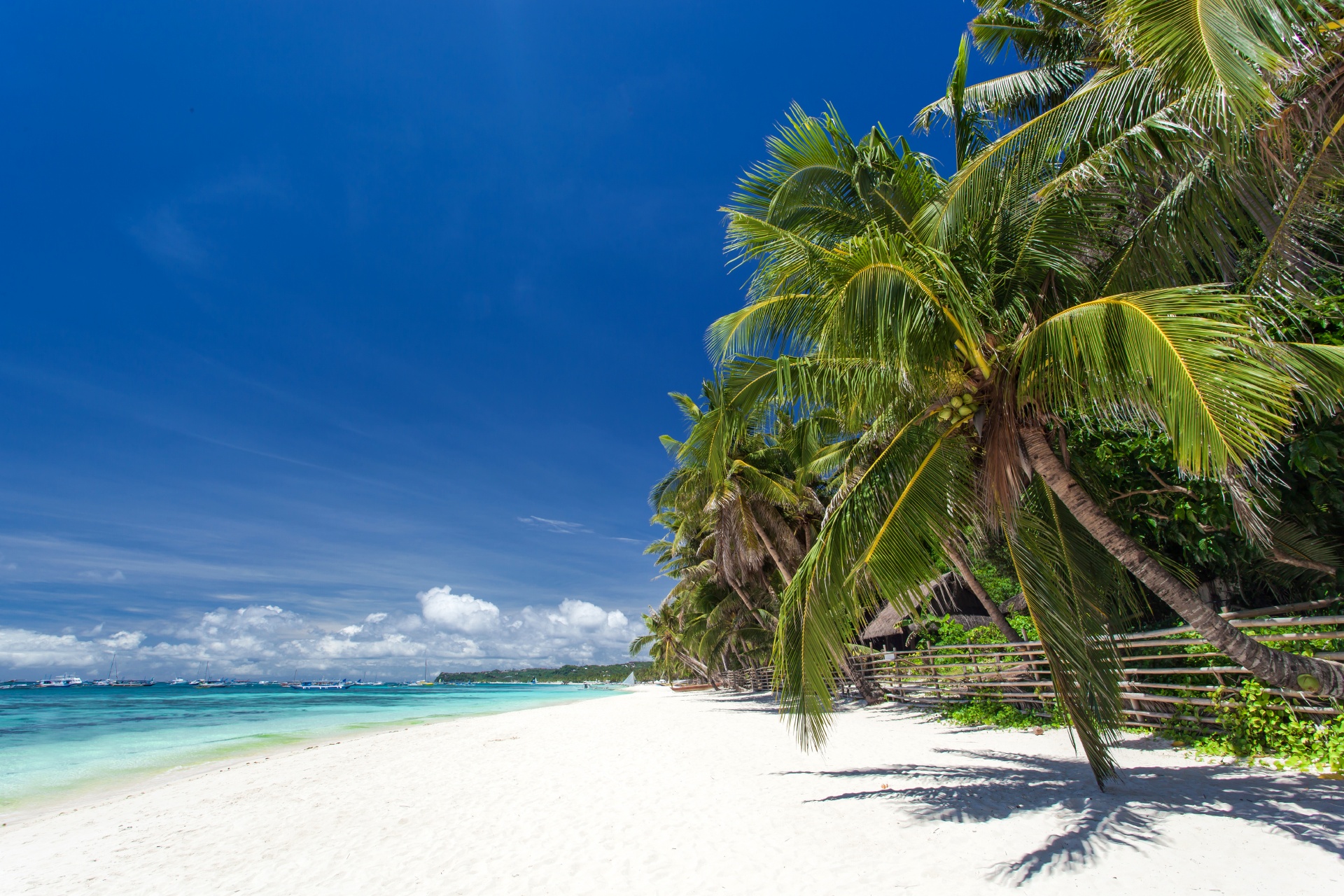 フィリピン　ボラカイ島の風景