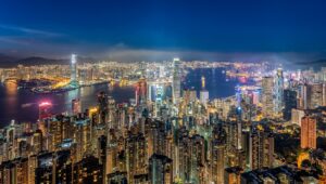 一度見たら忘れられない！世界三大夜景の一つ「香港の夜景」　香港の風景