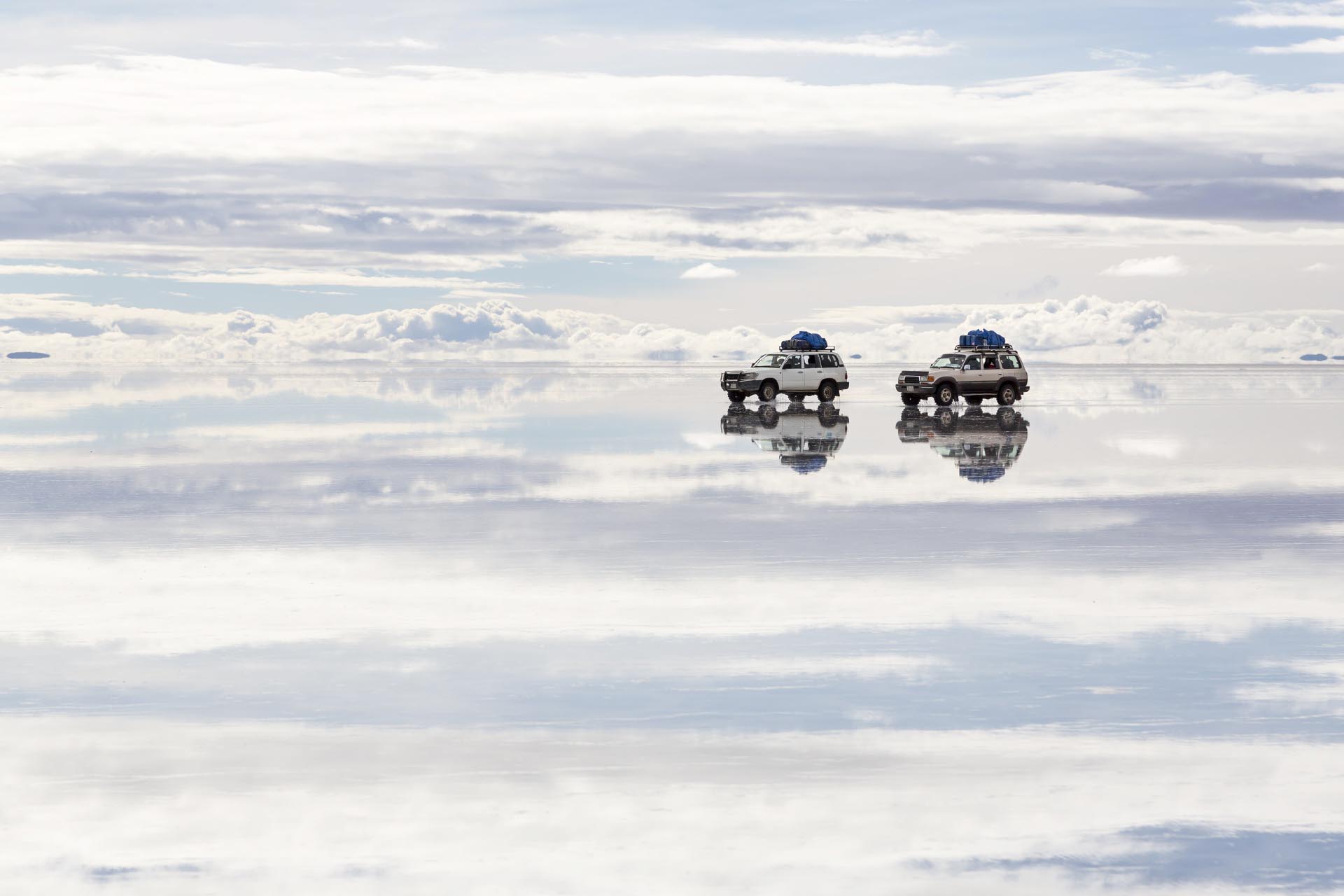 ウユニ塩湖の絶景